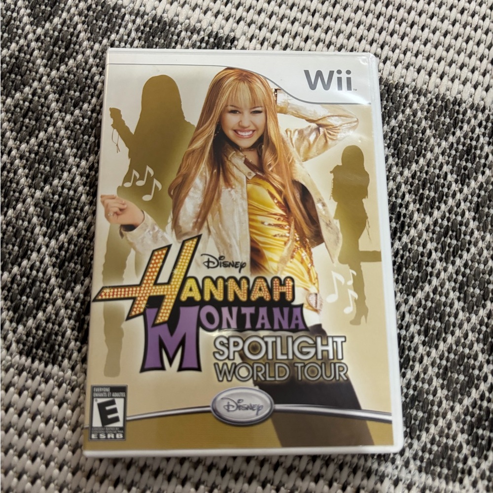 3/20$ Disney Hannah Montana Wii Game